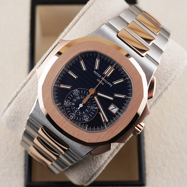 Patek Philippe Nautilus Chronograph 40mm 5980/1AR-001 Blue Dial Pre-Owned