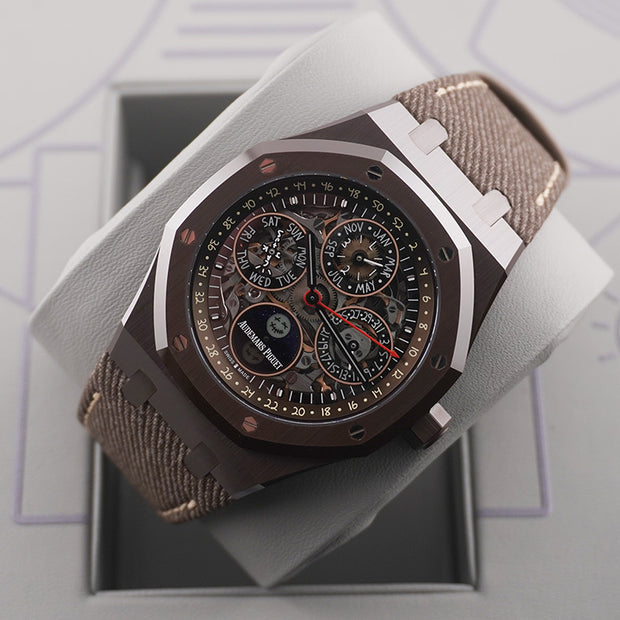 Audemars Piguet Royal Oak 41 Dial Sapphire Dial Brown Ceramic 26585CM.OO.D301VE.01