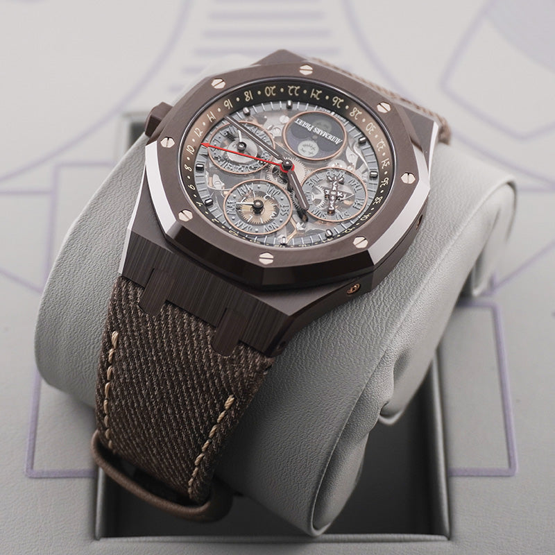 Audemars Piguet Royal Oak 41 Dial Sapphire Dial Brown Ceramic 26585CM.OO.D301VE.01