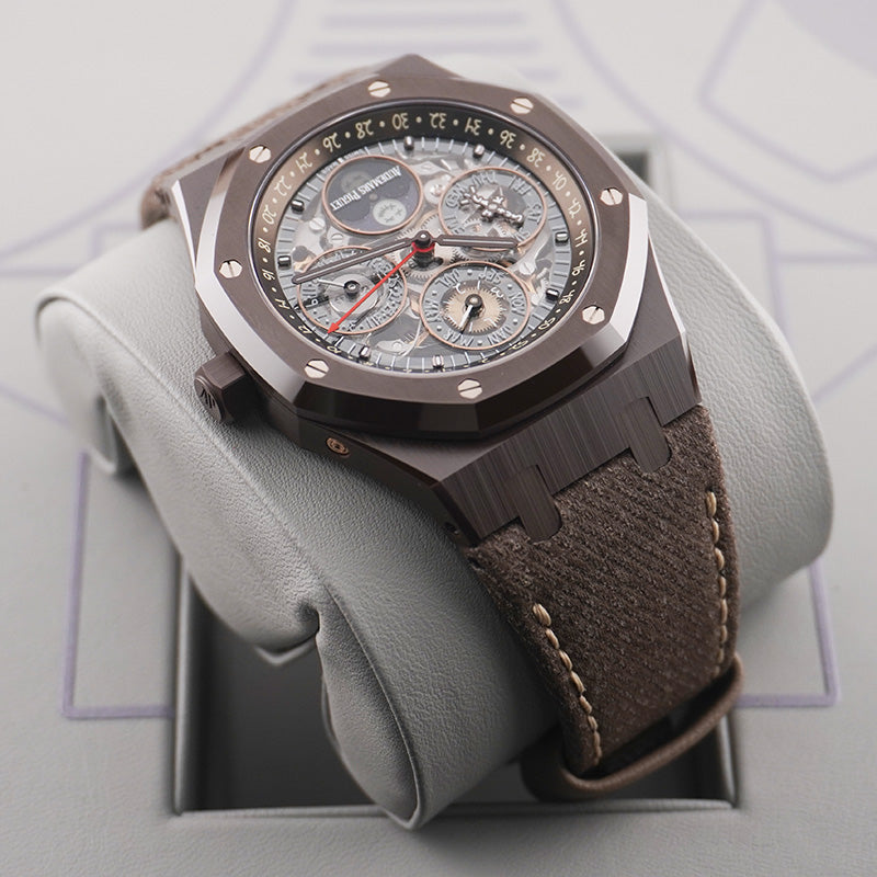 Audemars Piguet Royal Oak Perpetual Calendar 41mm Openworked Dial 