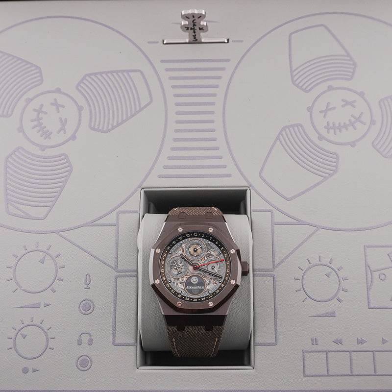 Audemars Piguet Royal Oak 41 Dial Sapphire Dial Brown Ceramic 26585CM.OO.D301VE.01