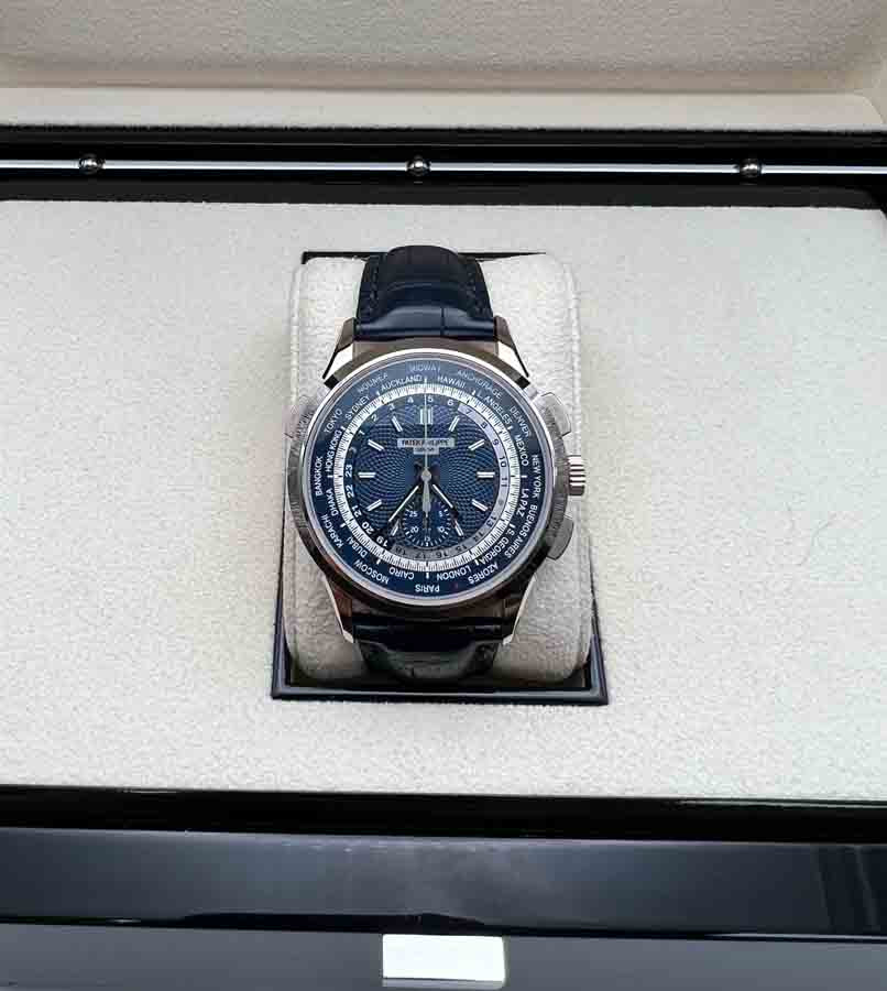 Patek world time chrono best sale