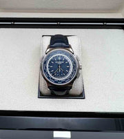 Patek Philippe World Time Chronograph Complication 39mm 5930G Blue Dial