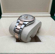 Rolex Datejust Silver Fluted Motif Dial Fluted Bezel 36mm 126231