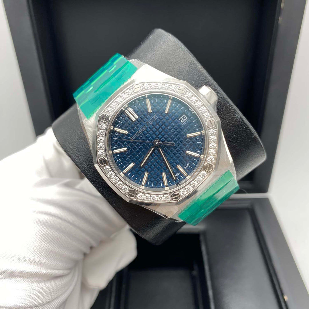 Buy Audemars Piguet Royal Oak Bleu nuit nuage 50Dial Watch | FCT