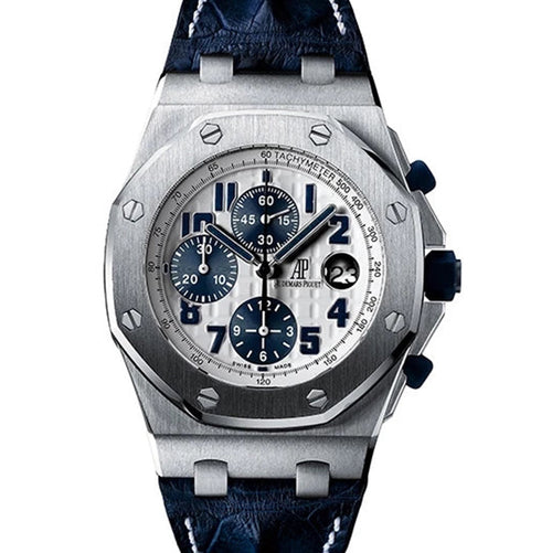 Audemars Piguet Royal Oak Offshore Chronograph 42mm 26020ST White Dial