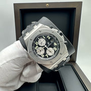 Audemars Piguet Royal Oak Offshore Chronograph "Stainless Steel Bezel" 42mm 25940SK Black Dial Pre-Owned