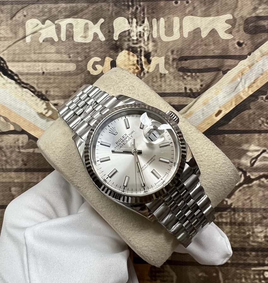 Rolex Datejust Silver Dial Watch- New ! m126334-0004 main image 4