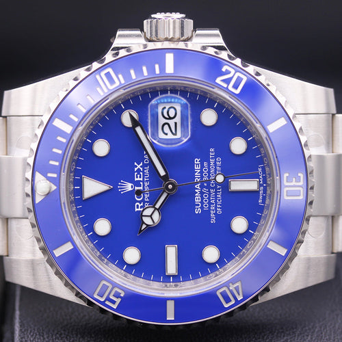 Rolex Submariner Date 40mm 116619LB Blue Dial