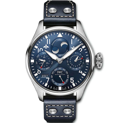 IWC Big Pilot’s Perpetual Calendar IW503605 Blue dial