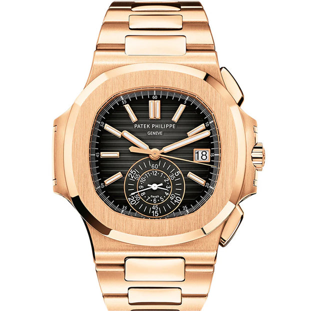 Patek Philippe Nautilus Chronograph 40mm 5980/1R Black Dial