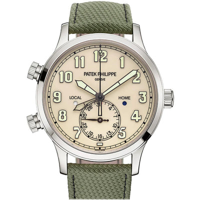 Patek Philippe Complications Ivory Dial Watch 5524G-010