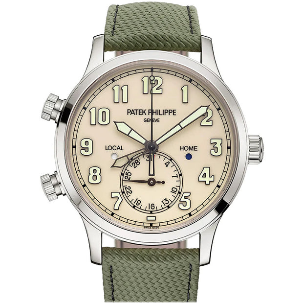 Patek Philippe Complications Ivory Dial Watch 5524G-010