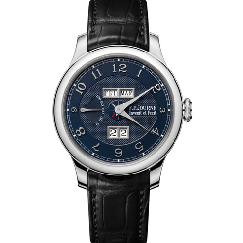 F.P.Journe Quantième Perpétuel Ref. QP 40mm Blue Dial Platinum