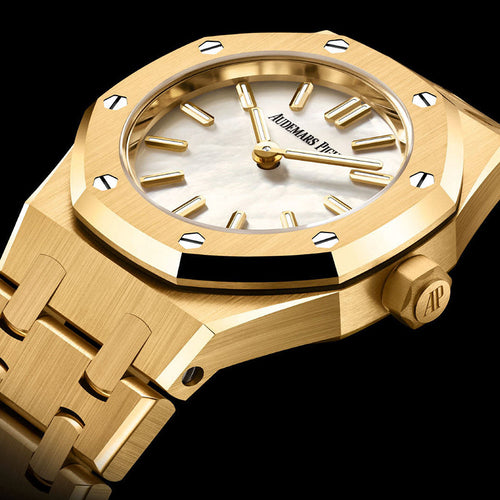 Audemars Piguet Royal Oak Mini Quartz Yellow Gold MOP Dial 23mm