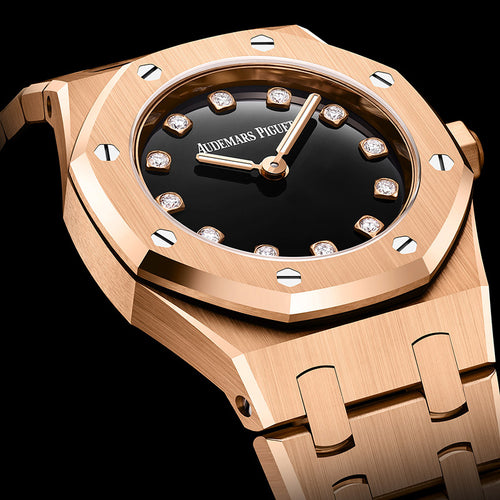 Audemars Piguet Royal Oak Mini Quartz 23mm Black Dial 67630OR
