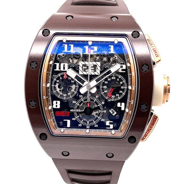 Richard Mille RM 011 Brown Ceramic TZP Asia Limited Edition of 50
