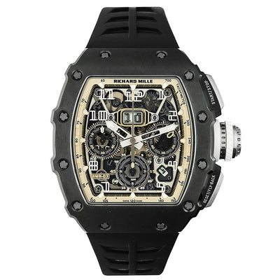 Richard Mille Chronograph RM11-03 "The Last Black Edition" 50mm Openworked Dial