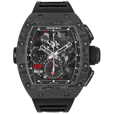 Richard Mille RM 11-02 Carbon "Jet Black" 50mm Openworked Dial