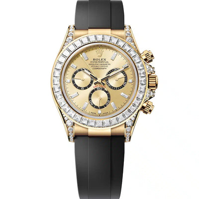 Rolex Cosmograph Daytona 40mm Diamond Gold Dial 126538TBR