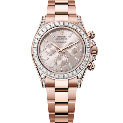 Rolex Cosmograph Daytona 40mm Diamond Rose Gold Dial 126595TBR