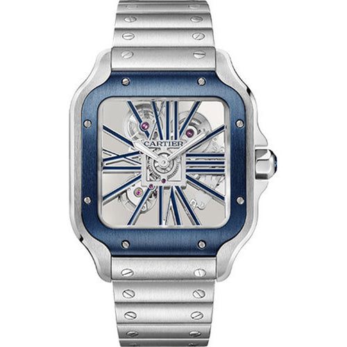 Cartier Santos de Cartier 40 mm Openworked Dial WHSA0026