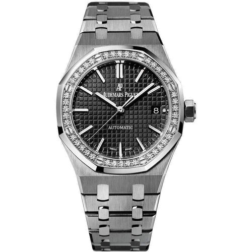 Audemars Piguet Royal Oak 37mm 15451ST.ZZ.1256ST.01.A Black Dial