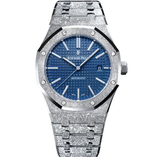 Audemars Piguet Limited Edition Royal Oak Frosted 41mm 15410BC Blue Dial