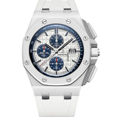 Audemars Piguet Royal Oak Offshore Chronograph 44mm 26402CB.OO.A010CA.01 Light Silver-Toned Dial