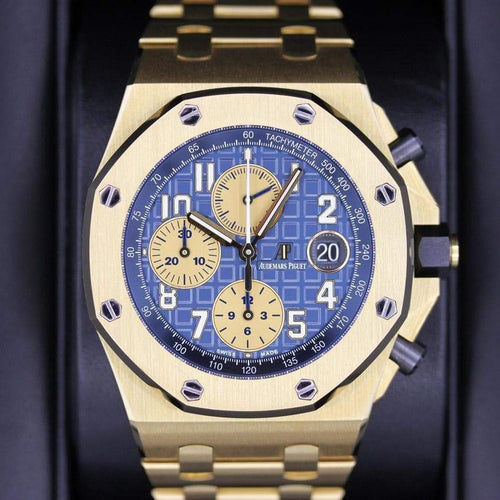Audemars Piguet Royal Oak Offshore Chronograph 42mm 26470BA Blue Dial