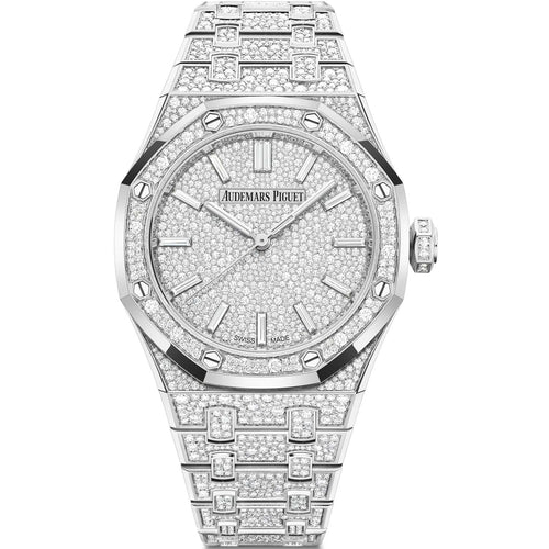 Audemars Piguet Royal Oak Selfwinding 37mm White Gold Diamond Dial 15552BC.ZZ.1358BC.01
