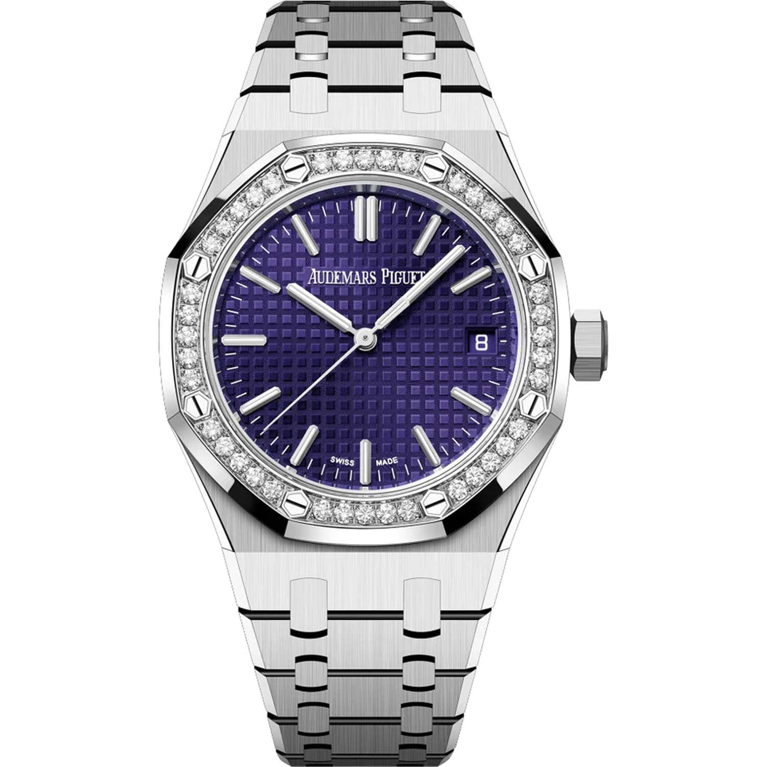 Audemars Piguet Royal Oak Purple Dial Watch | 15551BC.ZZ.1356BC.02 