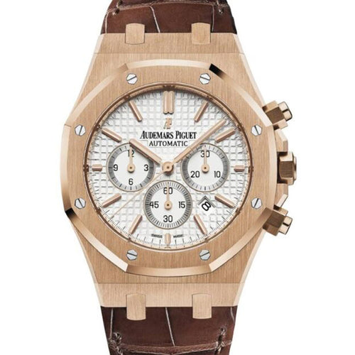 Audemars Piguet Royal Oak Chronograph 41mm 26320OR White Dial