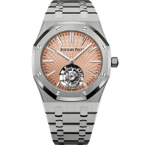 Audemars Piguet Royal Oak Tourbillon Titanium 41mm 26531TI Salmon Dial