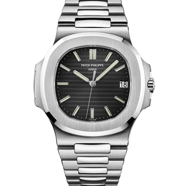 Patek Philippe Nautilus 3711/1G White Gold Black Dial