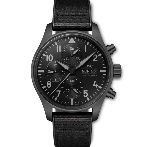 IWC Pilot’s Chronograph Top Gun Ceratanium IW388106 Black Dial