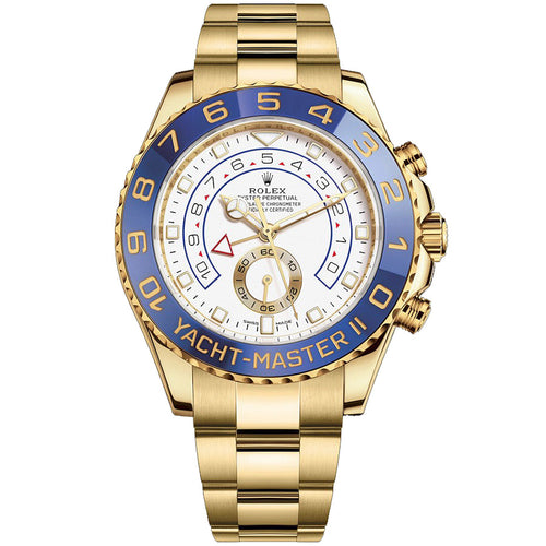 Rolex Yacht-Master II 44mm 116688 White Dial Mercedes Hands