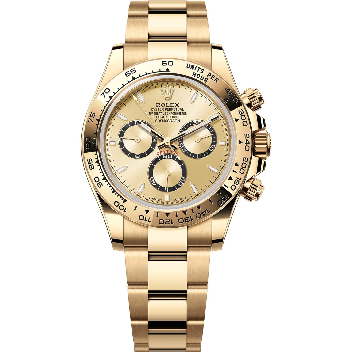 ヴェアホイ時計 Shop Rolex Daytona Yellow Gold Champagne Dial Watch | 126508