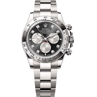 Rolex Daytona White Gold Black Diamond Dial 126509