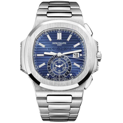 Patek Philippe 40th Anniversary Edition Nautilus Grand Complications 44mm 5976/1G Blue Dial