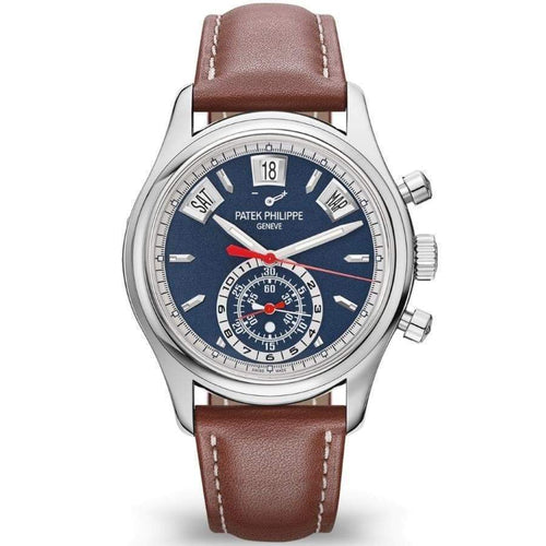 Patek Philippe Annual Calendar Chronograph Complication 40mm 5960/01G Blue Dial