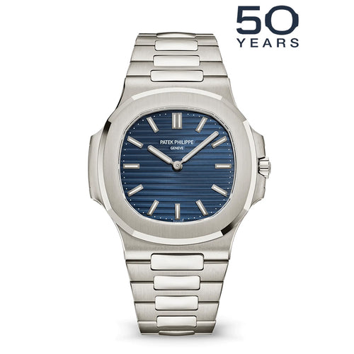 Patek Philippe Nautilus 50th Anniversary 5810/1G-001 Blue Dial Limited Edition of 2000