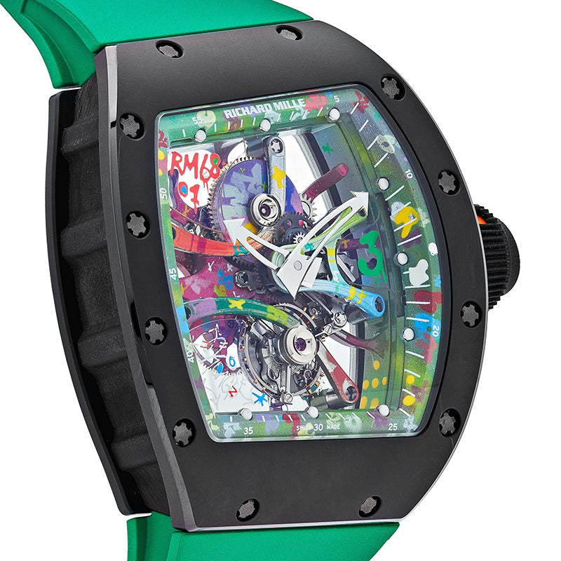 Richard Mille RM 68-01 Cyril Kongo Tourbillon Carbon Limited Edition o