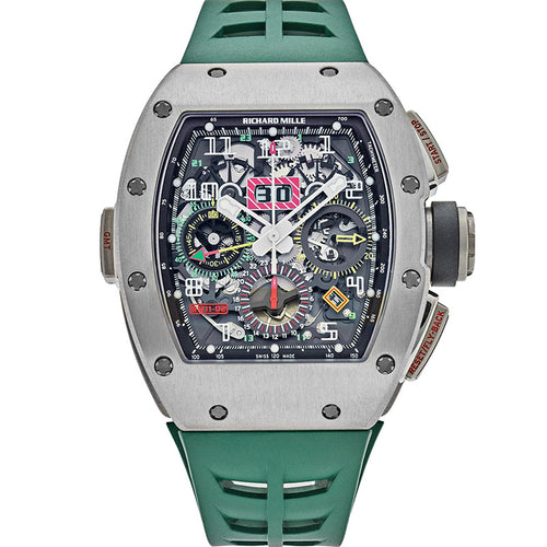 Richard Mille RM011 Felipe Massa LeMans Titanium Openworked Dial