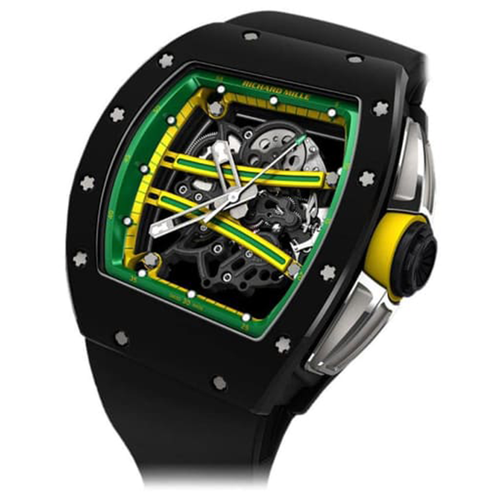 Richard Mille RM61-01 Limited Edition Yohan Blake Ceramic 50mm Openworked Dial