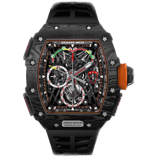 Richard Mille RM 50-03 Mclaren F1 Carbon 50mm Openworked Dial