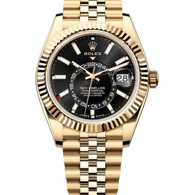 Rolex Sky-Dweller 42mm 336938 Yellow Gold Jubilee Black Dial 2024