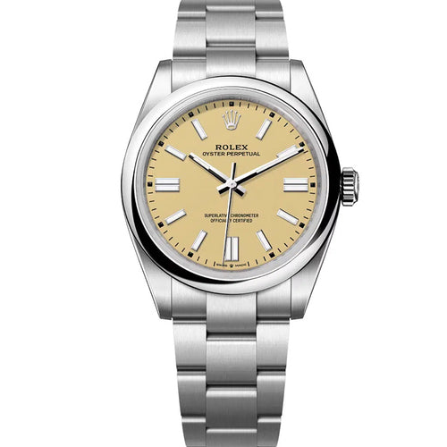 Rolex Oyster Perpetual 41 134300 Stainless Steel Beige Dial