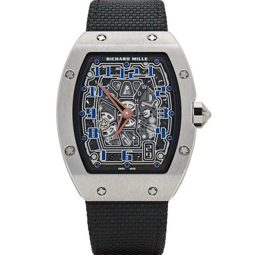 Richard Mille RM67-01 Automatic Winding Extra Flat Platinum 47mm Openworked Dial