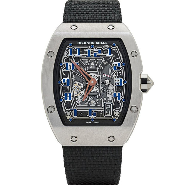 Richard Mille RM67-01 Automatic Winding Extra Flat Platinum 47mm Openworked Dial